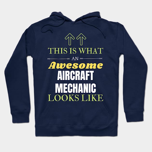 aircraft mechanic Hoodie by Mdath